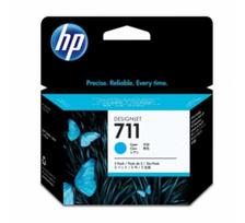 HP 711 3-pack (CZ134A) Rašalinė kasetė, Žydra