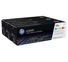 HP 131A (U0SL1AM) 3-pack Lazerinių kasečių komplektas, C/M/Y