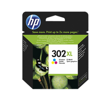 HP 302XL Tri-Colour (F6U67AE) Rašalinė kasetė, CMY