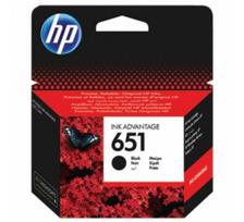 HP 651 (C2P10AE) Rašalinė kasetė, Juoda