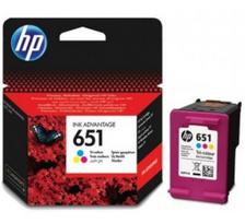 HP 651 Tri-Colour (C2P11AE) Rašalinė kasetė, CMY