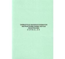 Darbuotojų saugos ir sveikatos instruktavimų darbo vietoje registravimo žurnalas, A4 (24)  0720-024