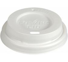 BIO dangteliai popieriniams puodeliams Ø80 mm, 100 vnt  (240 ml puodeliams)