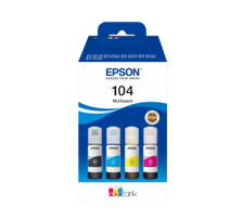 Epson 104 EcoTank (C13T00P640) Rašalo papildymo buteliukų komplektas, C/M/Y/BK