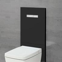 Vandens nuleidimo plokštė Tece lux 9650004, juoda/chromas