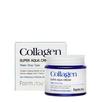 Farmstay Collagen Super Aqua Cream drėkinantis kremas su hidrolizuotu kolagenu 80 ml