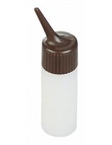 EuroStil matavimo indelis plastikinis, skaidrus-baltas, rudas dangtelis 120ml
