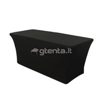 Staltiesė 122 cm Juoda