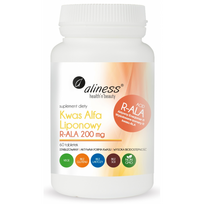 Aliness Alpha Lipoic Acid R-ALA 200 mg 60 tab