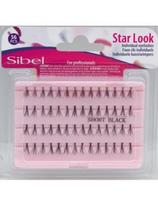 Sibel sintetinės blakstienos kuokšteliais 5mm, 56vnt Sibel Star Look
