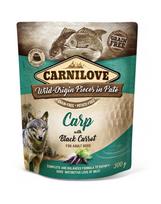 CARNILOVE Dog Paté Carp with Black Carrot 300g šlapias šunų maistas Karpis su juodąja morką