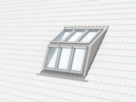 VELUX Tūrinė tarpinių sistema Dormer, EBW