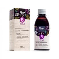 5 žolelių užpilas su valerijonu, sukatžole ir gudobele, 250 ml