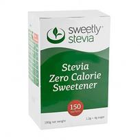 Sweetly stevija milteliai, 150 pakelių