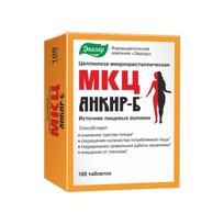 Evalar mkc „Ankir – B“ 500 mg (Mikrokristalinė celiuliozė), 100 tablečių