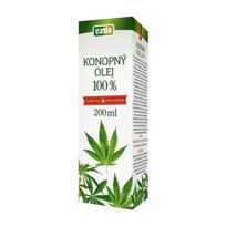 Virde nerafinuotas kanapių sėklų aliejus 100% + vitaminas E, 200 ml