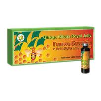 Ginkgo biloba su bičių pieneliu, 10 buteliukų