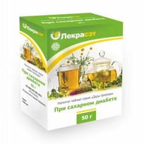 Lekraset žolelių arbata „Gamtos turtai“ diabetui, 50 g