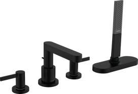 Montuojamas maišytuvas Hansgrohe Finoris 76444670 (reikalinga potinkinė dalis) juodas matinis