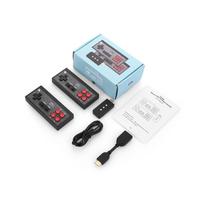 Klasikinė žaidimų HDMI konsolė su dviem belaidžiais pultais ir 638 žaidimais