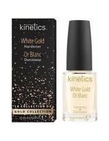 Kinetics nagų kietiklis, kreminės pieno spalvos Kinetics White Gold 15ml