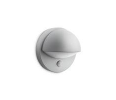 Philips - Lauko sieninis šviestuvas su jutikliu JUNE 1xE27/12W/230V IP44