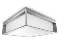 Philips - Lauko lubinis šviestuvas SKIES 2xE27/14W/230V IP44 pilkas