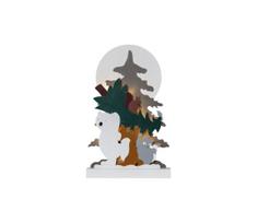 Eglo 411293 - LED Kalėdų dekoracija FOREST FRIENDS 10xLED/0,03W/2xAA