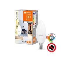 LED reguliuojama antibakterinė lemputė B40 E14/4,9W/230V Wi-Fi - Ledvance
