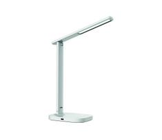 LED Reguliuojama jutiklinė stalinė lempa su USB jungtimi KIARA LED/7W/230V balta