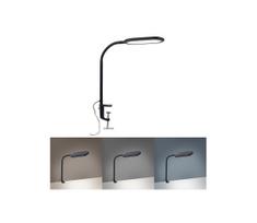 Leuchten Direkt 14404-18-LED Reguliuojama stalinė lempa su segtuku KELLY LED/7W/230V