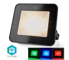 Nedis WIFILOFC20FBK-LED RGBW Prožektorius SmartLife LED/20W/230V Wi-Fi IP65