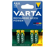 Varta 5703301494 - 3+1 vnt Įkraunamos baterijos ACCU AAA Ni-MH/1000mAh/1,2V