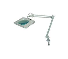 LED Stalinė lempa su lupa ir spaustuku LED/5W/230V