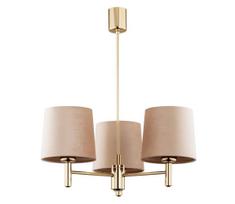 Argon 6109 - Sietynas ant stulpo PONTE 3xE27/15W/230V smėlio spalva