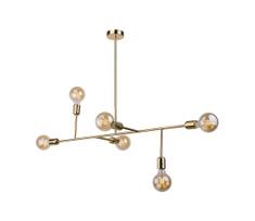 Amplex 8224 - Sietynas ant stulpo DADIM 6xE27/10W/230V