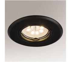 Shilo 3329 - Įleidžiamas šviestuvas TOKIO 1xGU10/15W/230V juodas