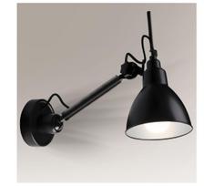 Shilo 4481 - Sieninė lempa DAISEN 1xE27/15W/230V juodas
