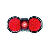Galinis žibintas ant bagažinės B&M Toplight FLAT+, nuo dinamos