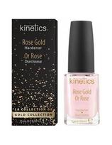 Kinetics nagų kietiklis, rožinės spalvos Kinetics Rose Gold 15ml