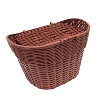 Krepšys ant vairo 26/28", 33x23x26cm, 1 1/8 plastikinis (rudas)
