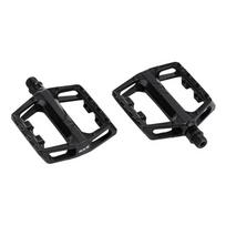 Pedalai KLS Flat 30 (aliuminiai, juoda)
