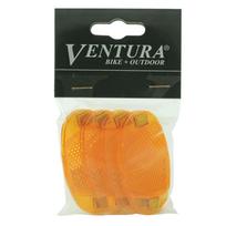 Atšvaitų komplektas 4vnt įstatomi į stipinus (oranžiniai)