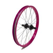 Galinis ratas 18" v-brake, 28H, užsukamas žv. blok., veržlė