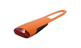 Galinis žibintas KTM LED, pakraunamas per USB (silikoninis, oranžinis)