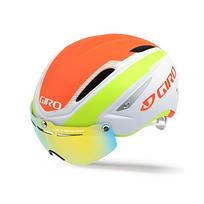 Šalmas GIRO Air Attack 51-55cm (balta/oranžinė/žalia)