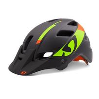 Šalmas GIRO Feature Mips 51-55cm (juoda/žalia)