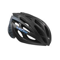 Šalmas LAZER Monroe 52-56cm (juoda/mėlyna)+ dviratininkės kepuraitė