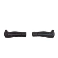 Vairo rankenos 130mm ergonominės (guminės, juoda)
