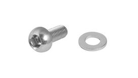 Varžtai gertuvės laikikliui M5x12mm (sidabriniai) (geležis)
